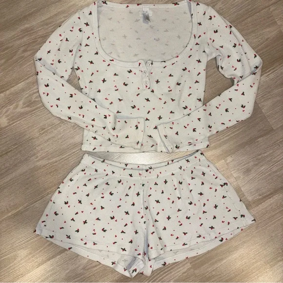 SKIMS Waffle Knit Pajama Set - Picture 2 of 10